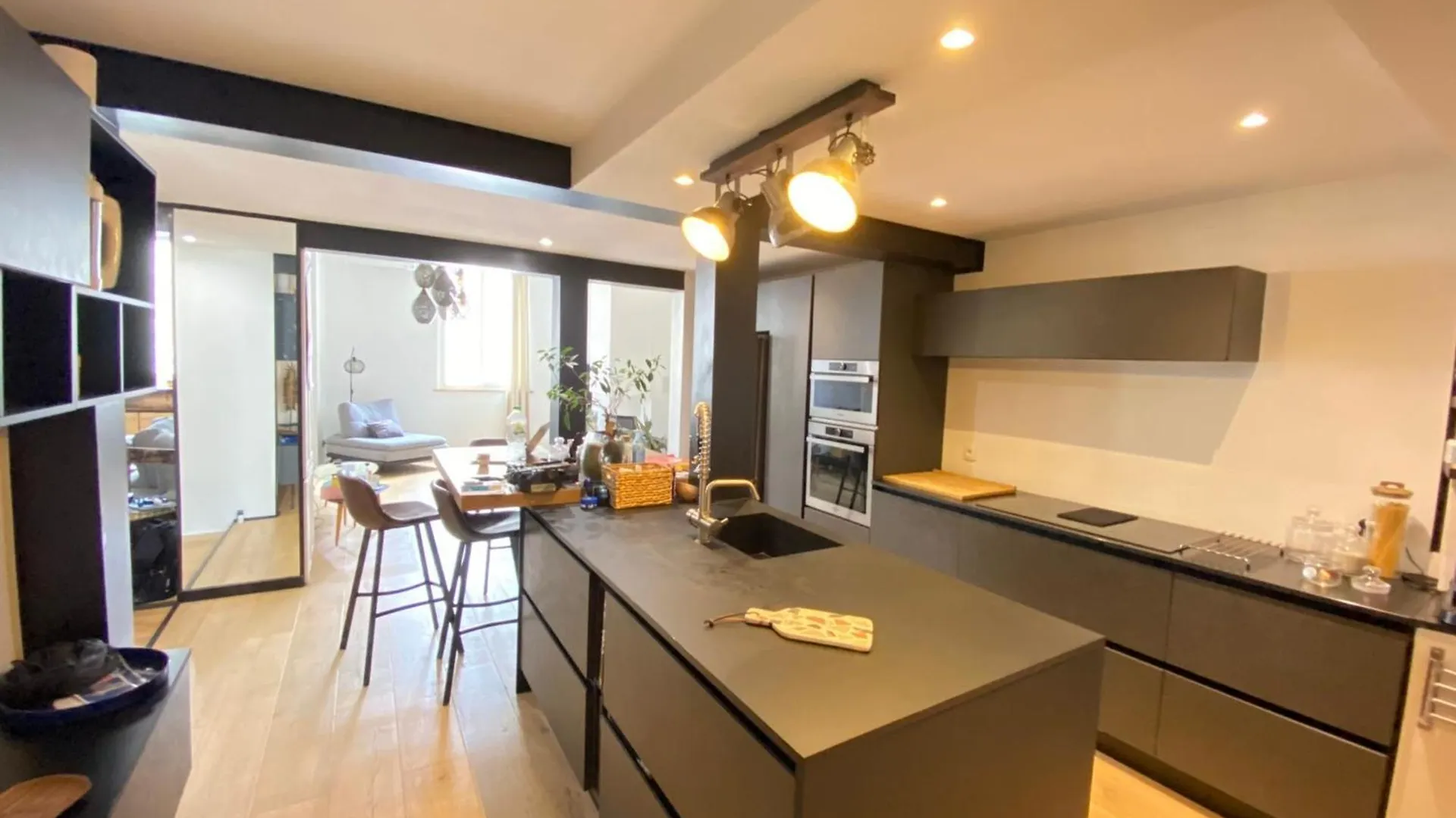 06Bx Superb Loft - 100M2 - 6 People Daire Nice