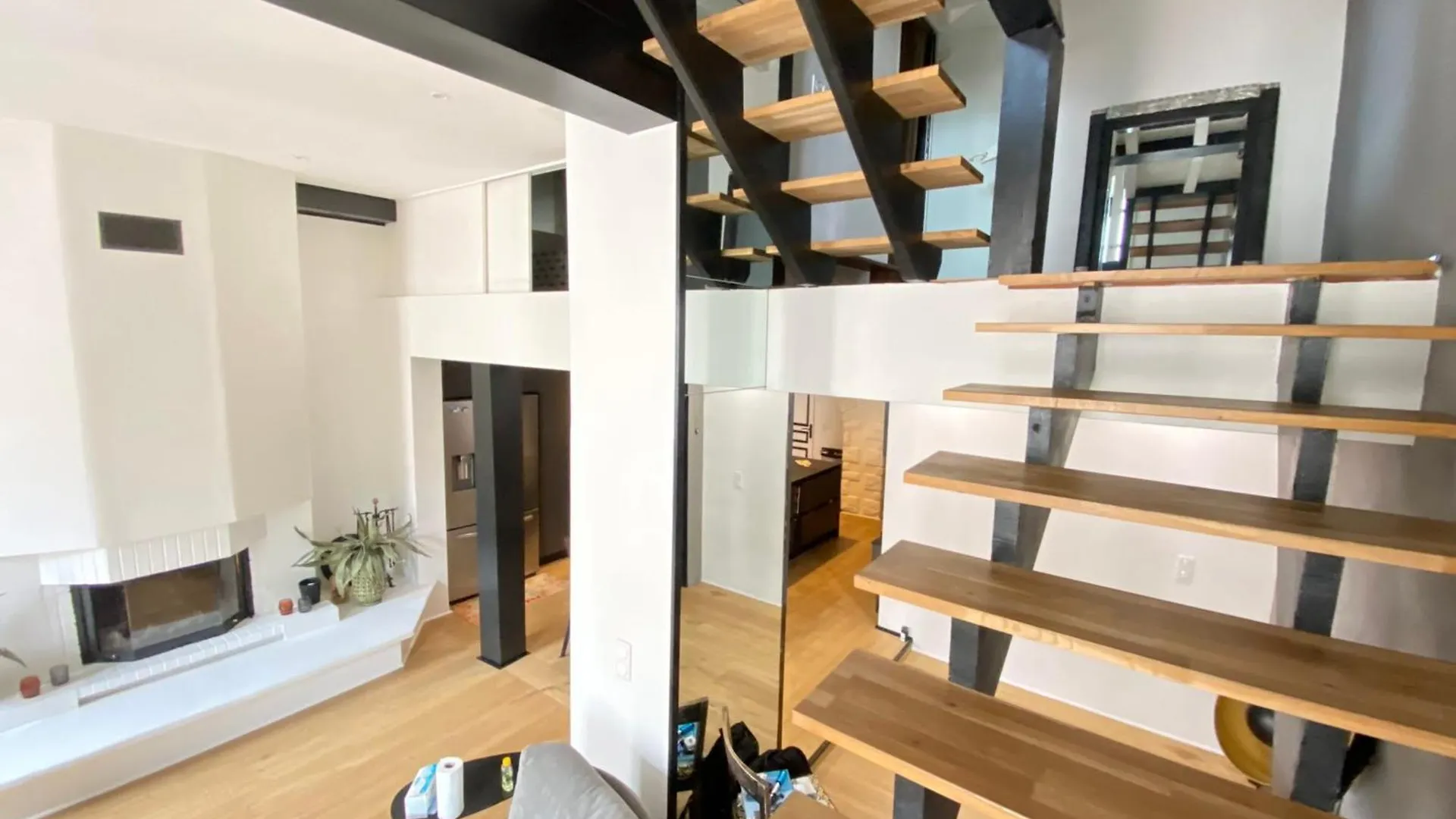 06Bx Superb Loft - 100M2 - 6 People Daire Nice